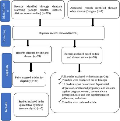 Ethiopian women's tokophobia of childbirth and its predictors: a systematic review and meta-analysis
